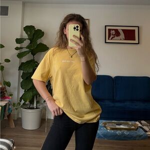 Aime Leon Dore Soft Yellow Tee